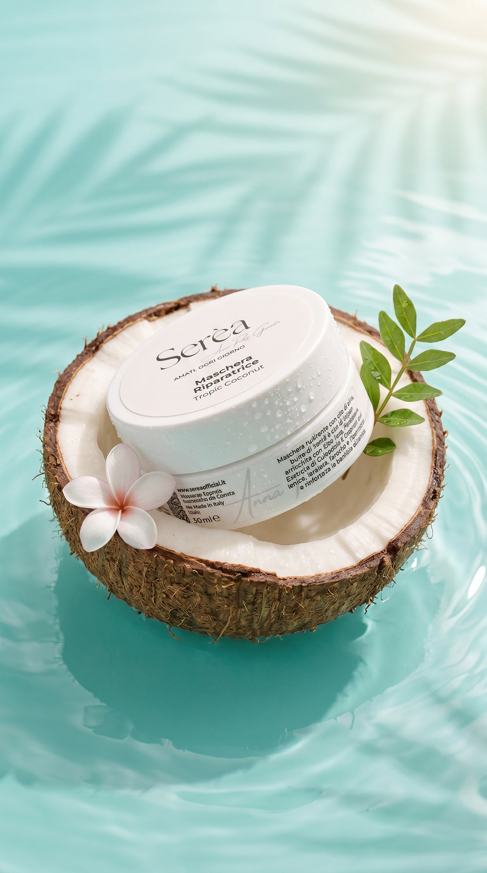 Maschera viso riparatrice - Tropic Coconut