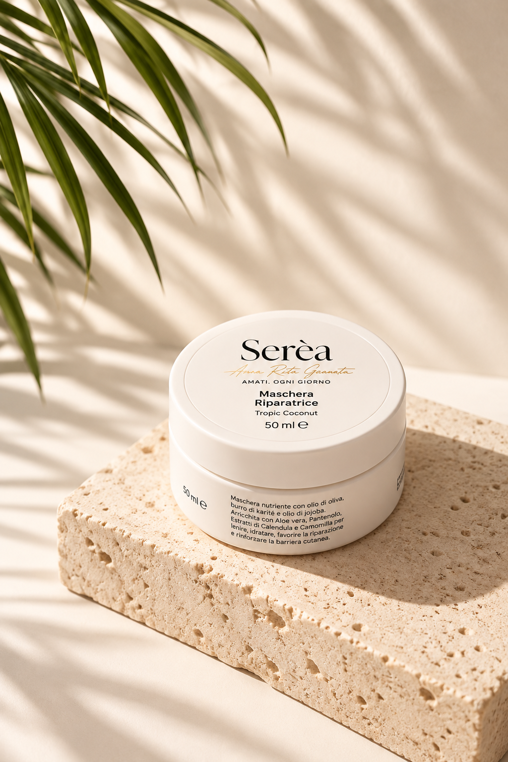 Maschera viso riparatrice - Tropic Coconut