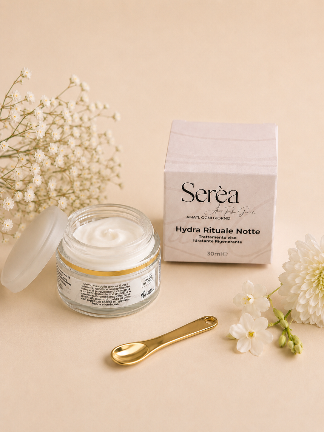 Crema viso notte Serèa - Hydra Rituale