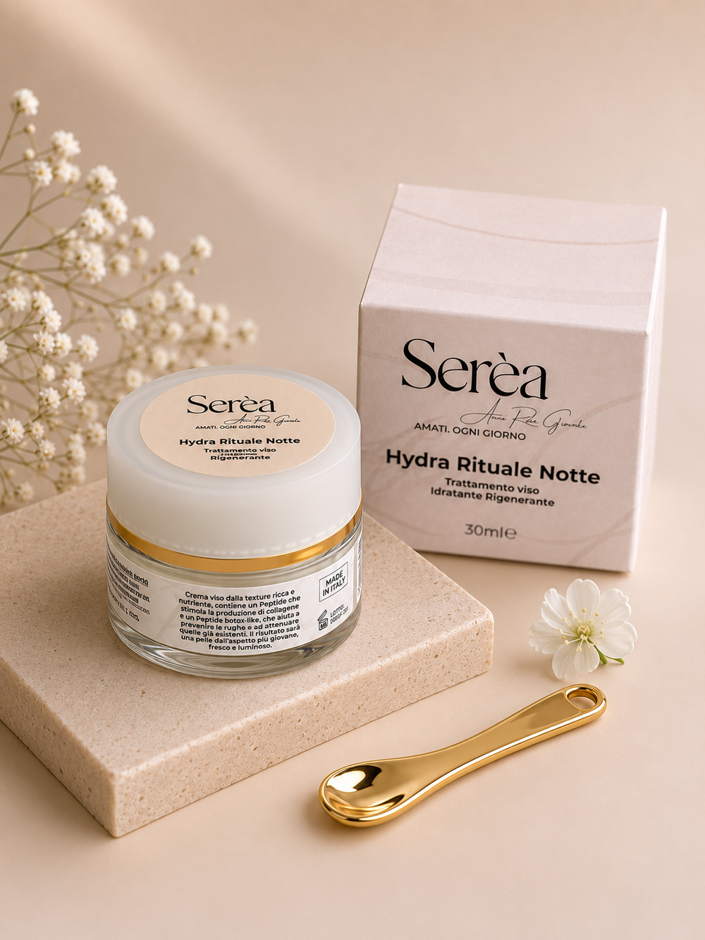 Crema viso notte Serèa - Hydra Rituale