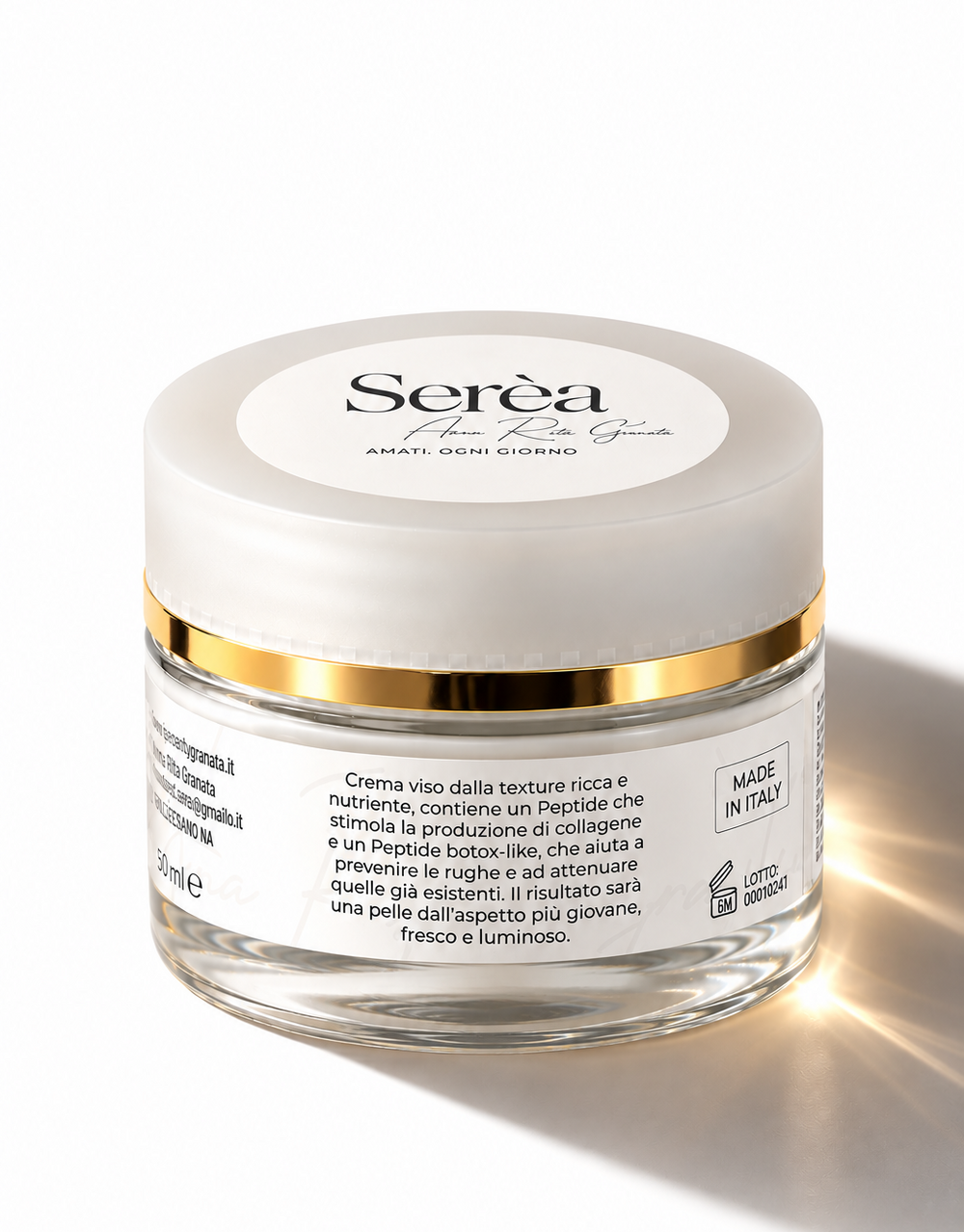 Crema viso notte Serèa - Hydra Rituale