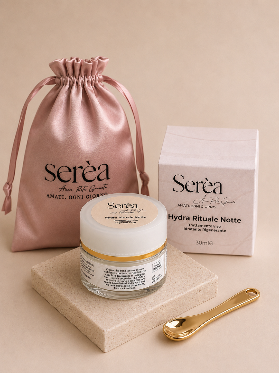 Crema viso notte Serèa - Hydra Rituale